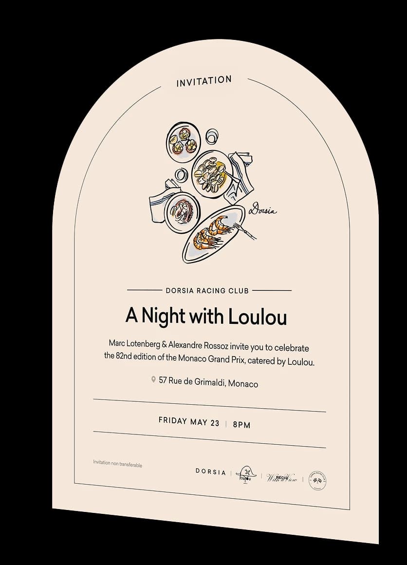 Invitation — A night with Loulou